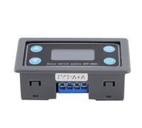 Modulo relè a 1 canale, circuito di temporizzazione per spegnimento ritardato, timer ciclico con display per sistemi a 6-30 V CC, controlla CA 220 V 5 A o CC 30 V 10 A, custodia in
