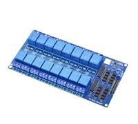 Modulo relè a 16 canali da 5 V e 12 V for, ARM, AVR, DSP, scheda relè elettronica, accoppiatore a cinghia, isolamento fai da te. (5 V 16 Channel)