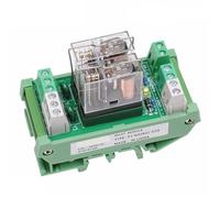 Modulo relè a 2 canali 12V 24V 1SPDT Relè 10A Scheda relè tipo plug-in(FY-NG2R-2C-12VACDC)
