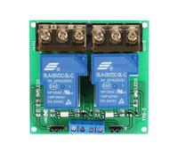 Modulo relè a 2 canali 12V 5V 24V Capacità di uscita entro DC 30V 30A o AC 250V 30A Modulo scheda relè di isolamento optoaccoppiatore(12V Relay Module)