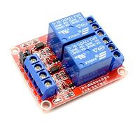 Modulo relè a 2 canali 5 V 12 V 24 V Controllo relè di attivazione livello alto e basso con accoppiatore ottico Relè bidirezionali DC 5 V 12 V 24 V Volt(12V)