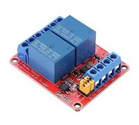 Modulo relè a 2 canali, scheda relè a 2 canali con scheda di espansione trigger a basso livello per accoppiatore ottico per 5v / 12v / 24v (12v)