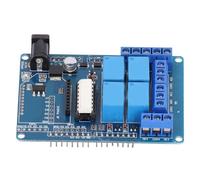 Modulo relè a 4 canali Scheda di espansione relè in resina di alta qualità con isolamento fotoaccoppiatore Uscita 5 V per progetti fai te