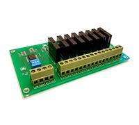 Modulo relè a stato solido bus interfaccia I2C a 8 canali per Arduino Raspberry PI e tutti i microfoni, gamma di frequenza di tensione CA 50…60Hz, intervallo di tensione di controllo CA 100…240VAC