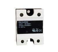 Modulo relè a stato solido RM1A40D50 50A CC CA, uscita: 42-440 V CA, ingresso: relè SSR 5 V 12 V 24 V CC, scheda interruttore relè di tensione elettrica