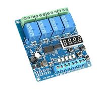 Modulo relè a tempo multifunzione componenti elettronici moduli 8-36 V a 4 canali multifunzione relè di ritardo relè scheda di interfaccia optoaccoppiatore LED