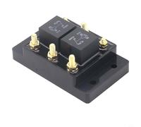 Modulo relè avanti e indietro, interruttore di controllo della direzione del motore impermeabile 12 V 80 A, relè di protezione del circuito IP67 per ventola di verricello marino, guscio in plastica