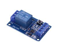 Modulo relè bistabile a pulsante singolo da 5 V a 12 V, interruttore autobloccante di avvio e arresto for auto modificata, una chiave(12V)