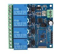 Modulo relè Bluetooth a 4 canali compatibile con il telecomando del telefono cellulare Android Automazione domestica intelligente - Costruzione PCB - Valutazione pull in 100.000