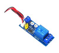 Modulo relè con ritardo di tempo di ciclo regolabile DC 5V 12V 24V, modulo relè interruttore ad anello ON-OFF, scheda relè temporale 0-100 secondi/minuti controllo del temporizzatore (5V)