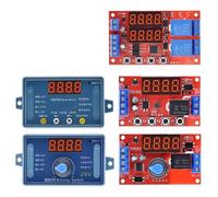 Modulo relè con ritardo di tempo regolabile DC 5V 12V 24V 10A 32 modalità LED digitale temporizzatore interruttore di controllo del ciclo di impulsi(24V With Rotary)