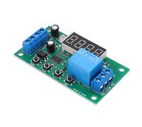 Modulo Relè Contatore di Impulsi, Modulo Relè Contatore di Impulsi Multifunzione 1 Canale 3 Stato da 0,1 S a 9999999,9 S 0,01 S PCB di Precisione Facile da Installare per (5V)