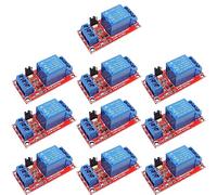 Modulo relè da 10 pezzi 5 V: scheda relè a 1 canale con optoaccoppiatore, scheda di espansione trigger modulo relè per Arduino
