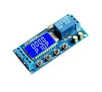 Modulo relè di ritardo con display LCD digitale USB 6-30 V, controllo timer, interruttore, modulo ciclo di scatto XY-LJ02