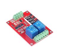 Modulo relè di ritardo multifunzione FRM02, interruttore di controllo timer digitale a 2 canali, relè di temporizzazione con ritardo di ciclo, 5 V 12 V
