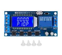 Modulo Relè di Ritardo Temporizzato 5V 12V 24V con Display LCD Intervallo da 0 01s a 9999min Alimentazione Micro USB 5 0V per Automazione Industriale