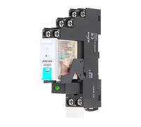 Modulo relè intermedio elettromagnetico K708 da 1 pezzo, SSR a stato solido con montaggio su guida DIN con base AC220V for automazione industriale C(Screw1CO220A Srg)