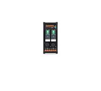 Modulo relè intermedio for pannello di distribuzione controllo industriale DC24V con indicatore LED e pulsante di test Relè a molla.(RT-RXG11D24-02M-F)