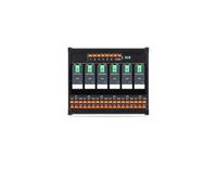 Modulo relè intermedio for pannello di distribuzione controllo industriale DC24V con indicatore LED e pulsante di test Relè a molla.(RT-RXG21D24-06M)