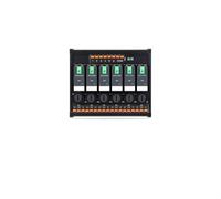 Modulo relè intermedio for pannello di distribuzione controllo industriale DC24V con indicatore LED e pulsante di test Relè a molla.(RT-RXG11D24-06M-F)