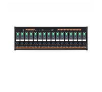 Modulo relè intermedio for pannello di distribuzione controllo industriale DC24V con indicatore LED e pulsante di test Relè a molla.(RT-RXG11D24-16CM-F)