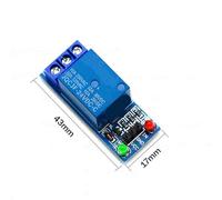 Modulo relè Jqc-3ff-sz a 1/2/4/6/8 vie 5V12V24V con scheda di sviluppo for trigger di basso livello con isolamento optoaccoppiatore(1 Way,12V)