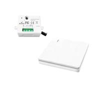 Modulo relè mini con interruttore a pulsante da parete da 50 m, 110 V 220 V 10 A(1Receiver 1Remote)