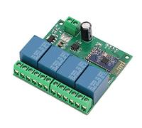 Modulo relè, Modulo relè a 4 Scheda relè a Basso Consumo Energetico con Telecomando, Modulo, relè Elettronici (DC5V)