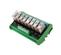 modulo relè omron 8 canali modulo driver scheda otto pannelli dc 24v 10a