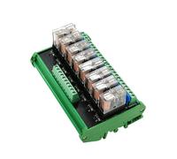 modulo relè omron 8 canali modulo driver scheda otto pannelli dc 24v