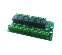 Modulo relè PLC 6AI-4DI-6DO 4-20MA Modulo IO digitale analogico RS485 Modbus RTU Scheda relè a contatto secco DC 12V 24V N4I6N06(DC 24V With Box)