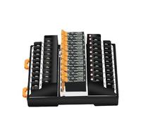 Modulo relè PLC Modulo relè di potenza for montaggio su guida DIN e pannello DC5V 12V 24V 1-24 canali SPST-NO 5A G5NB(10C Without Cover,Input 5VDC)