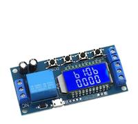 Modulo relè ritardato 5V 12V 24V Ritardo ciclo timer 0,01 s-9999 min con display LCD XY-LJ02(5 Pcs)