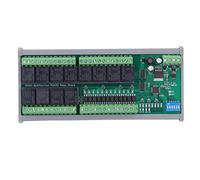 Modulo Relè RS485 Scheda PCB RTU a 12 Canali con Scheda Relè di Isolamento Optoaccoppiatore su Guida DIN Componenti di Controllo Industriale(24V)