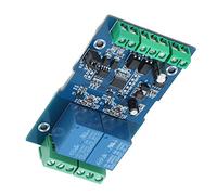 Modulo relè RS485/TTL CC 7-24 V Due Moduli relè con Protezione Connessione Anti-inversione, Supporto Massimo MCU a 8 Bit Protocollo Modbus RTU, Supporto Chip di Conversione di