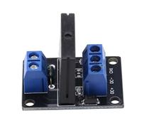 Modulo Relè Stato Solido 1 Via DC 5V Trigger Alto Livello SSR per Controllo Carichi 12V Isolamento
