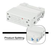 Modulo relè stato solido con guida integrata e dissipatore di calore 10A contro