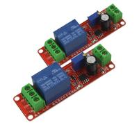 Modulo Relè Temporizzato 12v Dc in Plastica, 2 Pezzi