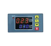 Modulo relè temporizzato T3231 da 1 pezzo, versione inglese, con display LED for la temporizzazione del ciclo, relè elettronico industriale da 12 V/24 V/220 V(DC 12V)