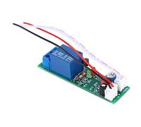 Modulo Relè Temporizzatore a Ritardo DC12V, 0-100 Secondi, 10A 250VAC - Alta Precisione, Componenti di Qualità, Ideale per Sostituzioni e Riparazioni Elettriche