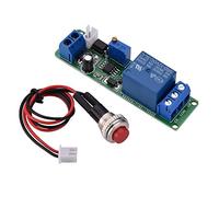 Modulo Relè Temporizzatore DC 12V Ritardo Regolabile 1-10sec per Automazione Industriale e Controllo Processi
