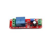 Modulo Relè Timer Ne555 Regolabile 12v in Plastica per Auto | Ritardo 0-10 Secondi, Carico Massimo 2200w, Controllo Monostabile per Protezione Componenti