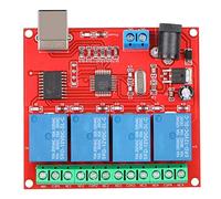 Modulo Relè USB a 4 Canali 12V per Computer - Controller Interruttore PC Scheda di Espansione