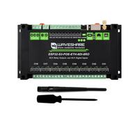 Modulo relè WiFi industriale 8-Ch ESP32-S3, RS485 integrato, ingresso digitale, relè, porta PoE Eth e circuiti di protezione multipli di isolamento, supporta RS485 e telecomando Bluetooth/WIFi