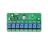 Modulo relè wireless ESP8266 a 1/2/4/8 canali, scheda di sviluppo ESP-12F, CA/CC 5V/7-28V/5-80V, telecomando tramite app E-WeLink. (MAROON)