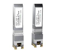 Modulo ricetrasmettitore in rame 10GBASE-T SFP+ RJ45, multi-rate 1,25G/2,5G/5G/10G fino a 30 m, compatibile con TP-Link, Cisco SFP-10G-T-S, Ubiquiti UF-RJ45-10G, Netgear, Broadcom, Mikrotik e altri