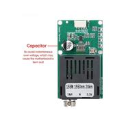 Modulo Ricetrasmettitore Ottico TTL da 20 , Comunicazione In Fibra Ottica da 5,5 A 26 V CC per Droni, Trasmissione del Segnale A Lunga Distanza