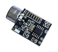 Modulo ricetrasmettitore per microfono FM wireless con supporto stereo a doppio canale e gamma di frequenza regolabile, tensione di ingresso DC 2,4-4,3 V per progetti audio