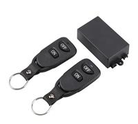 Modulo ricevitore relè interruttore di controllo remoto wireless AC 1CH con 2 trasmettitori (433 MHz)