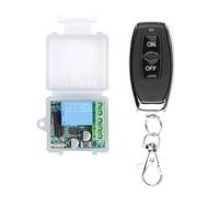 Modulo Ricevitore Relè Interruttore Telecomando Wireless RF DC 12V 1CH For Serratura Elettromagnetica Porta LED Smart Home(1Remote 1Receiver)